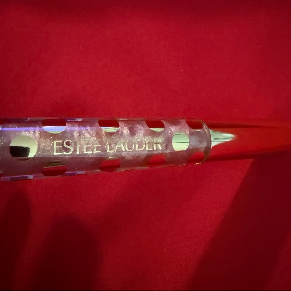 Estée Lauder Dazzle Me Shimmer Peach Lip Gloss with Gold Shimmer - Hydrating